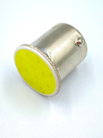Лампа светодиодная 1156 LED Большой цоколь 5 SMD Силикон 1 контакт Свет белый 9/32V Аналог R5W/R10W