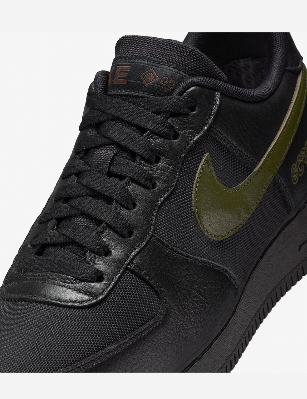 Nike Air Force 1 Gore-Tex Black Khaki (HV3959-010)