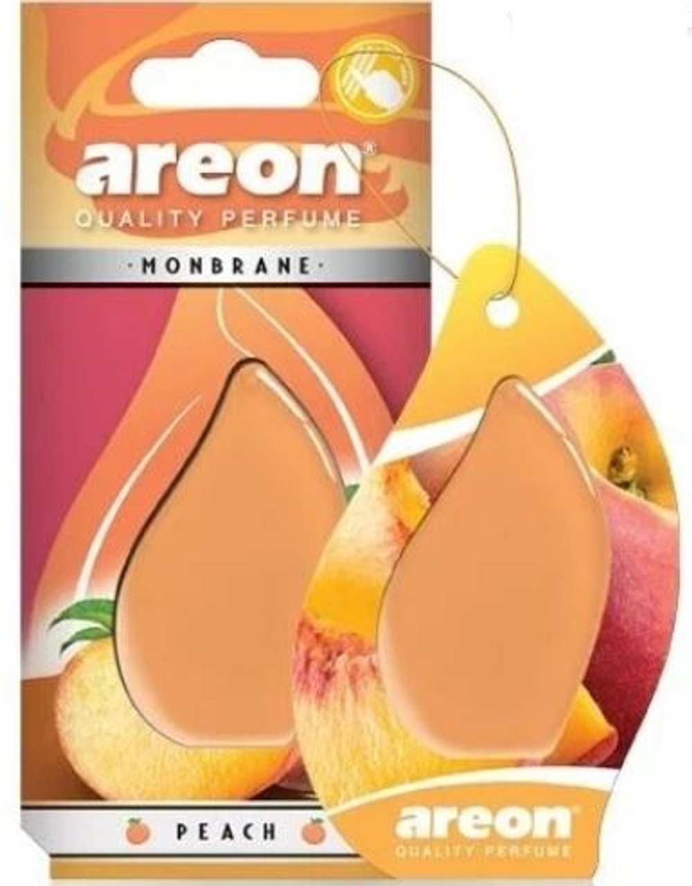 Ароматизатор гелевый AREON Monbrane   Персик/Peach 704-AMB-03-ЧЗБ