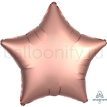 Фольгированная фигура, звезда, 19"/48СМ Сатин Rose Copper