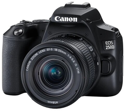 Canon EOS 250D Kit EF-S 18-55mm f/4-5.6 IS STM, черный