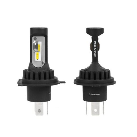 Светодиодные лампы H4 Optima LED QVANT, 5000K, 12-24v, (комплект, 2шт)