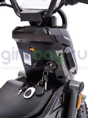 Электроскутер MINAKO U2 PRO 1500W (60V/45Ah) - Чёрный фото №11
