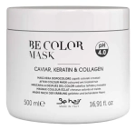 Be Hair Маска фиксатор цвета для окрашенных волос с кератином и коллагеном -Be Color After Color Mask ,500 мл