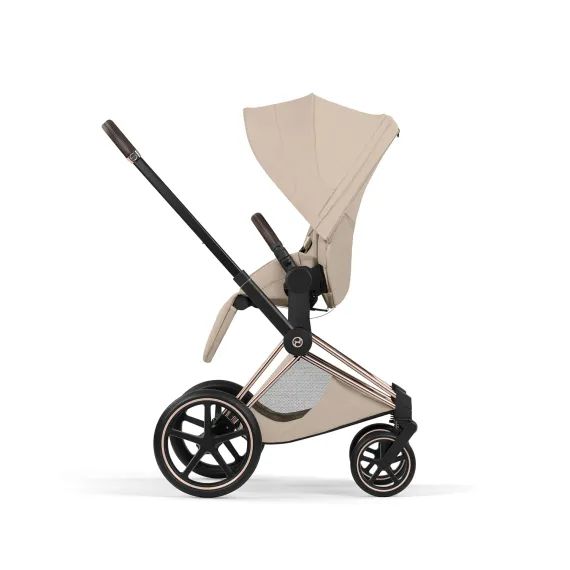 Детская коляска Cybex Priam V Style 2 в 1 Cozy Beige на раме Rosegold