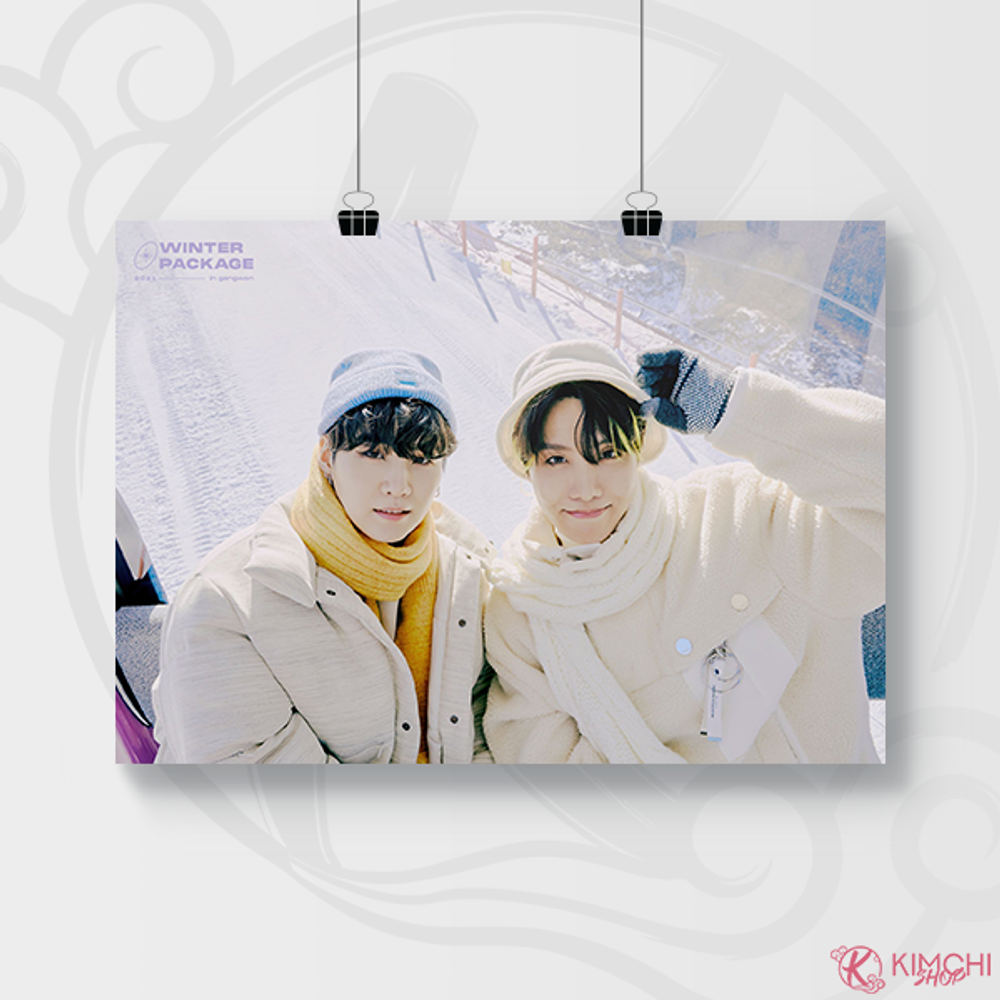 Постер А4 - BTS - WINTER PACKAGE 2021
