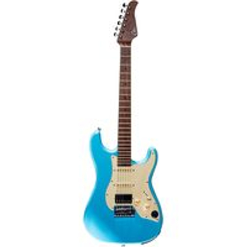 Mooer GTRS S801 Blue Электрогитара со встроенным процессором, HSS, клен, голубой цвет