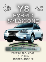 Щетки стеклоочистителя HUOYE Y8 550/350 мм на Daihatsu Move | Hook/J-Hook