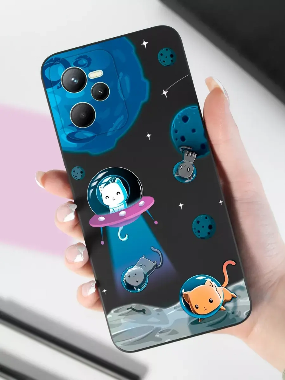 Чехол на Realme С35 с принтом