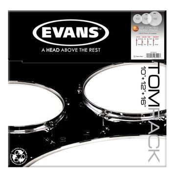 Пластики для барабанов (набор) EVANS ETP-G2CTD R
