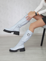 Сапоги женские демисезонные POPULAR FASHION E22B-71K