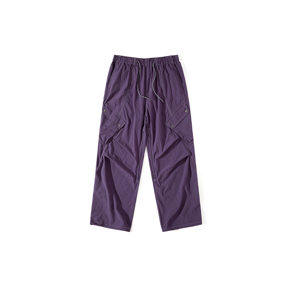 Брюки	Nothomme Blue Hiking Straight Pants "Dark Purple"