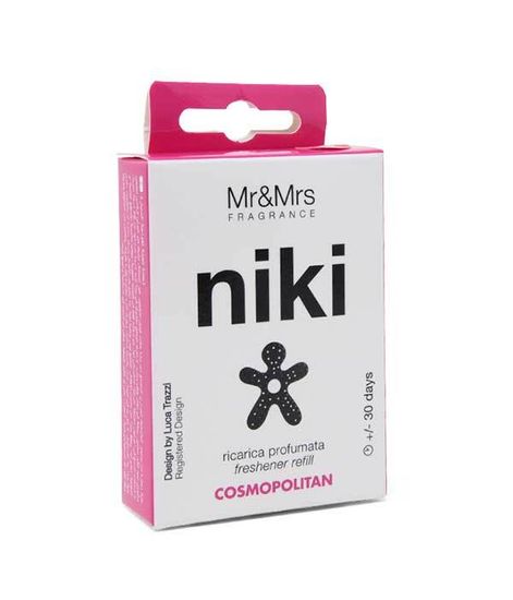 Сменный блок ароматизатора для автомобиля NIKI Космополитан, Mr&Mrs Fragrance