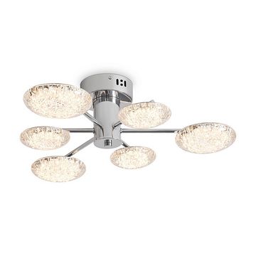 Потолочный светильник LED 32W 2700K FR5531CL-L32CH хром Plane Freya