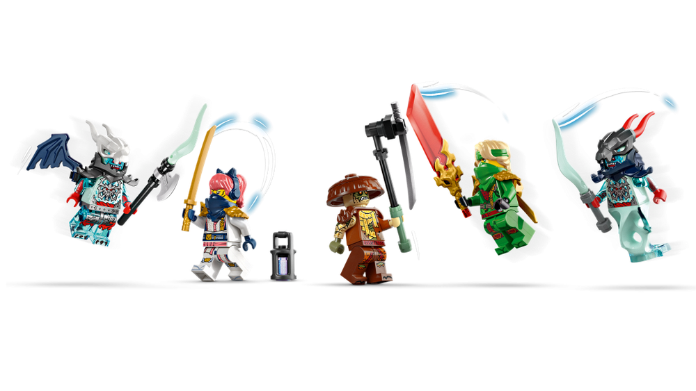 Конструктор Лего Ниндзяго Реактивный мех Ллойда | LEGO Ninjago Lloyd’s Jet Mech 71845 - 1112 деталей (10+)
