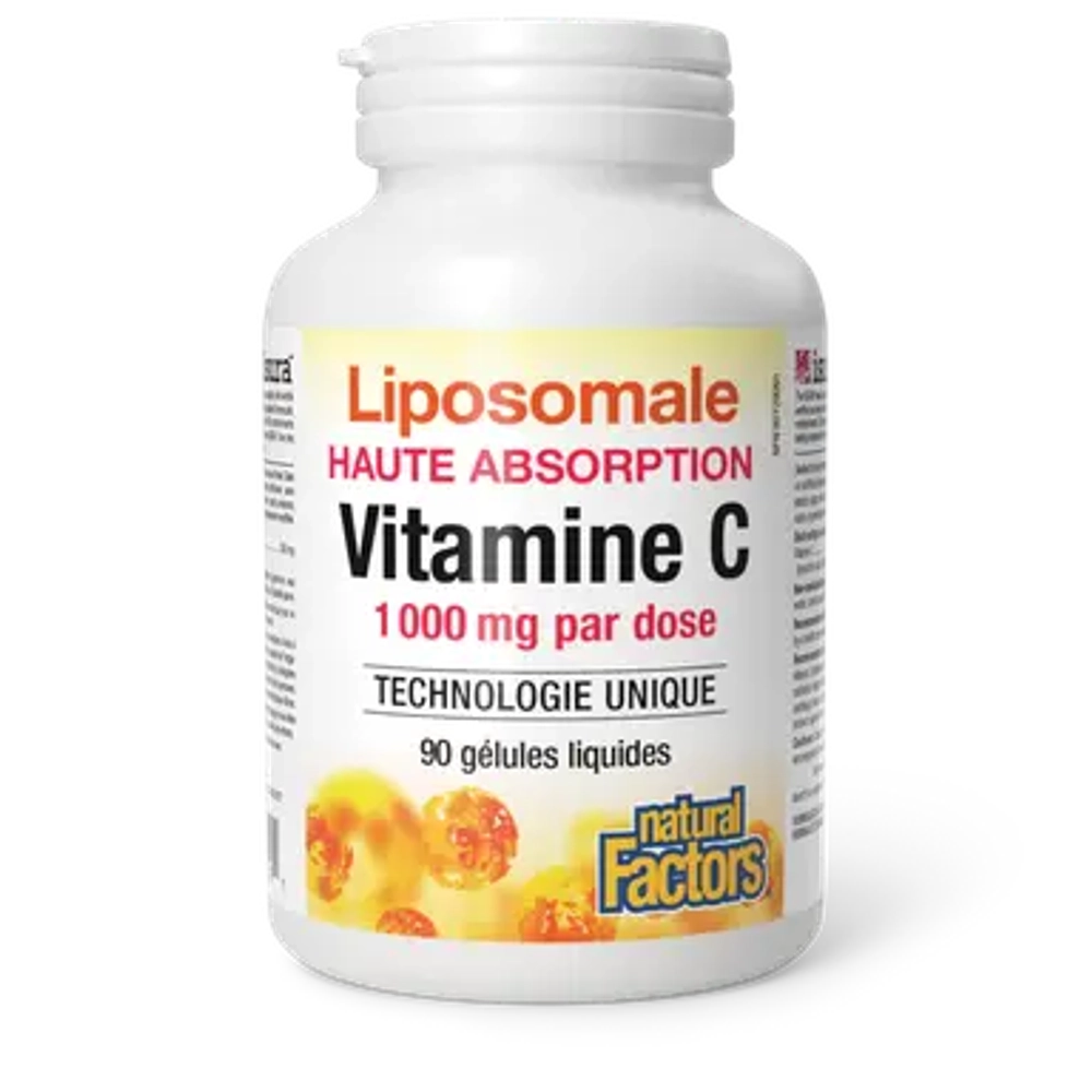 Natural Factors, Liposomal Vitamin C, 1000 mg 90 caps | Liposomal Vitamin C 1000 mg, 90 kapsula