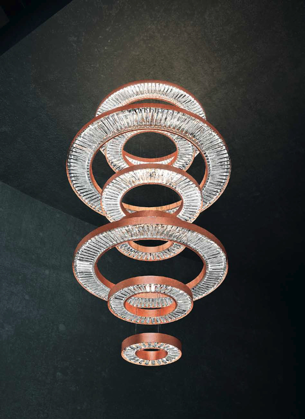 дизайнерский светильник Canopus  By MARCHETTI illuminazione ( 2 rings )