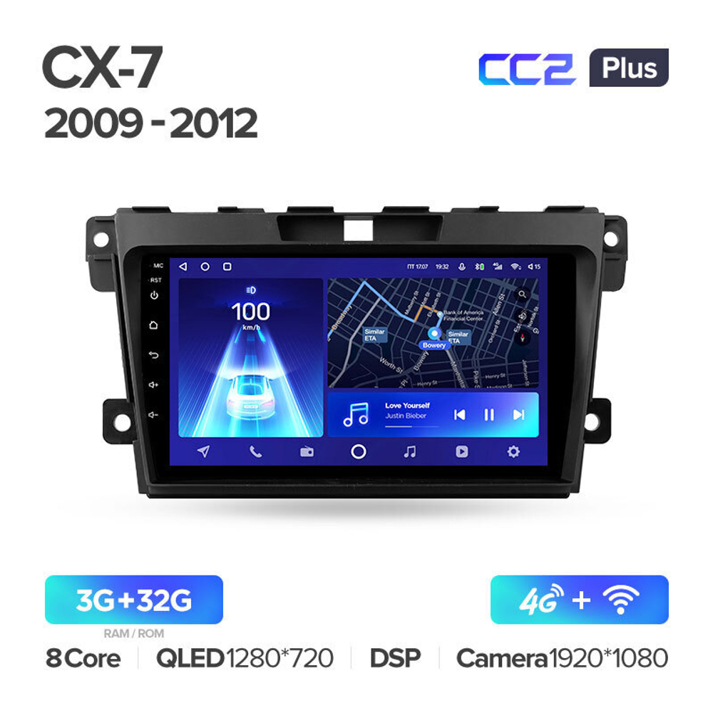 Teyes CC2 Plus 9" для Mazda CX-7 2009-2012