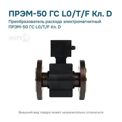 Преобразователь расхода электромагнитный ПРЭМ-50 ГС L0/T/F Кл. D
