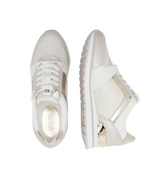 Кожаные кроссовки billie trainer Michael Kors - бежевый(43S3BIFS5D)
