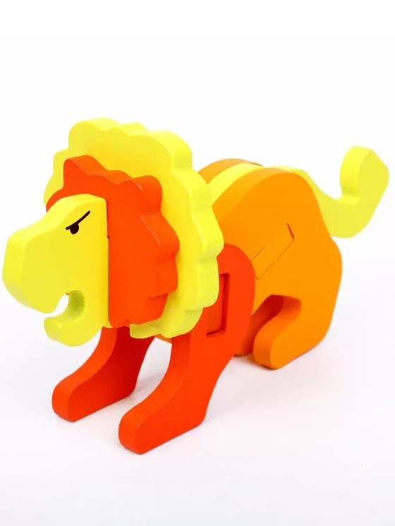 Головоломка 3D Лев