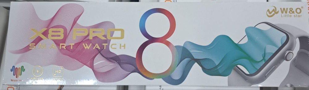 Смарт часы W&O X8 PRO (Серебро)