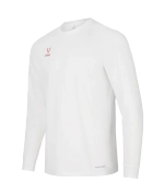 Футболка баскетбольная с длинным рукавом DIVISION PerFormDRY Pre-Match Longsleeve Jersey, белый