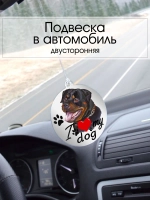 Подвеска в машину - Ротвейлер