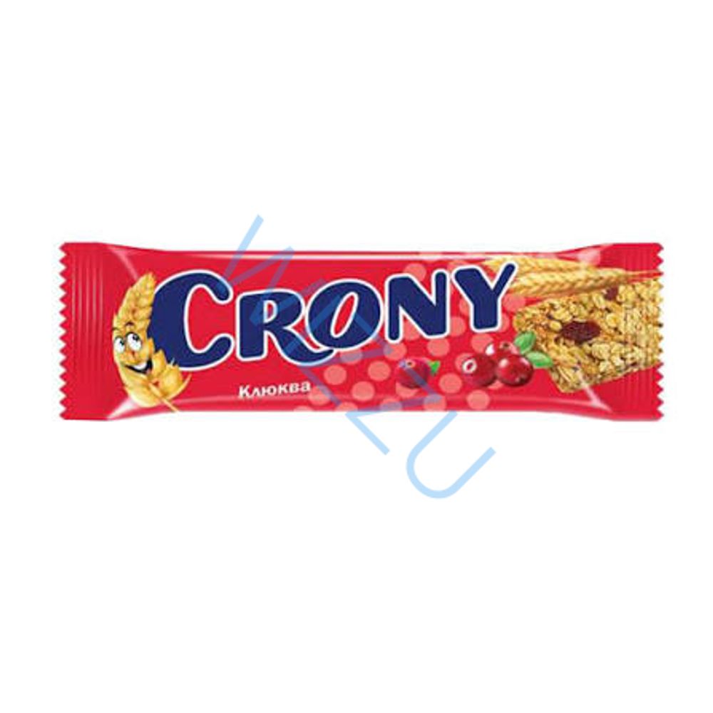 Батончик-мюсли Crony Клюква 50гр