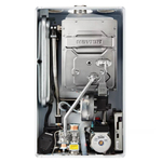Котел газовый Navien Deluxe S-40k настенный, 2 конт., закр. кам. сгор., коаксиальный