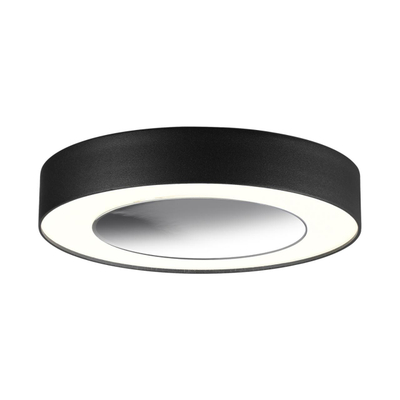 359277 OVER NT23 280 черный Светильник накладной светодиодный IP20 LED 18W 85-265V 1350Лм 3000К MIRROR