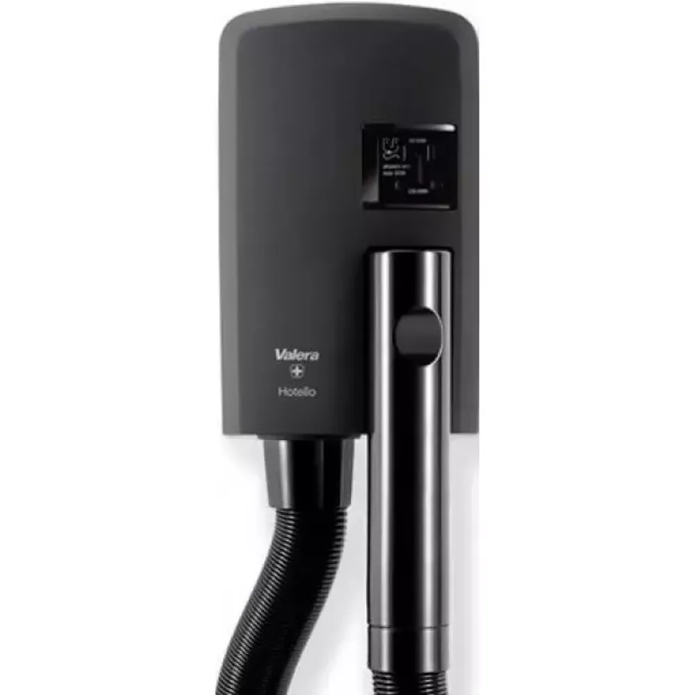 Настенный фен Valera Hotello Super AC Shaver Matt Black (832.02/RT Matt Black) - 3