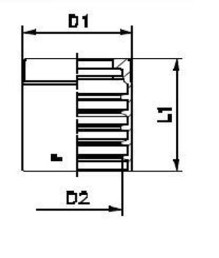 Муфта DN 06 1SN/2SN/2SC