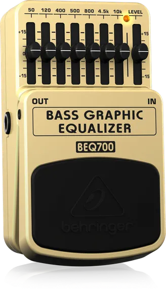 Behringer BEQ700 - 7-полосный графический эквалайзер для бас-гитары или клавишных