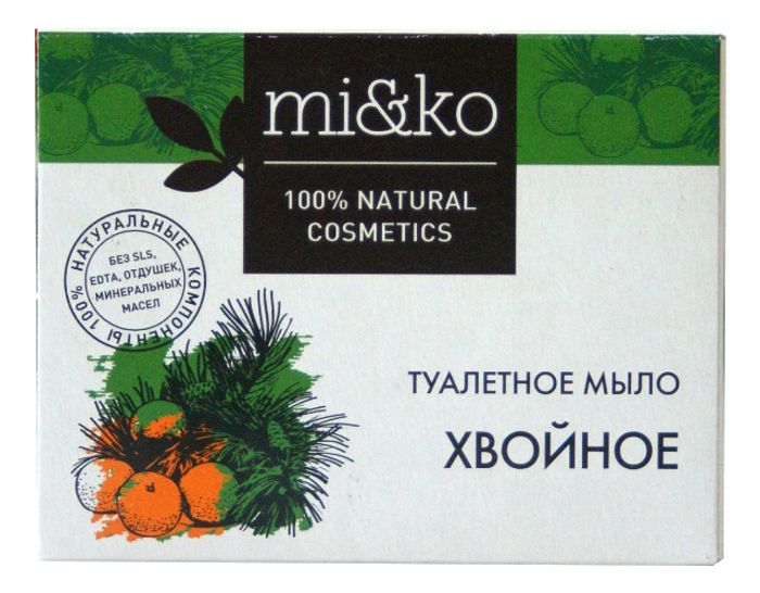 MI&amp;KO Туалетное мыло "Хвойное", 75 г