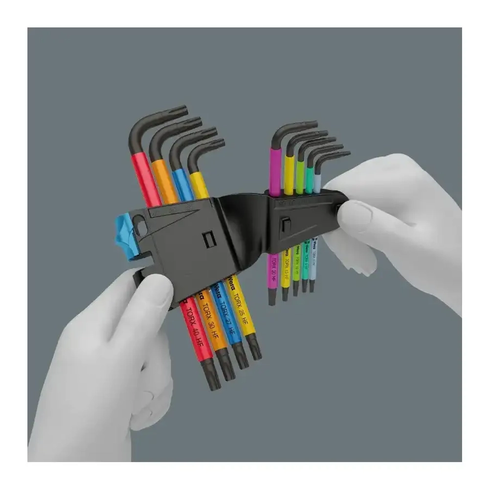 Набор Г-образных ключей 967/9 TX Multicolour HF 1 WERA 05024179001