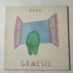 Винтажная виниловая пластинка LP Genesis Duke (UK 1980) Behind The Lines