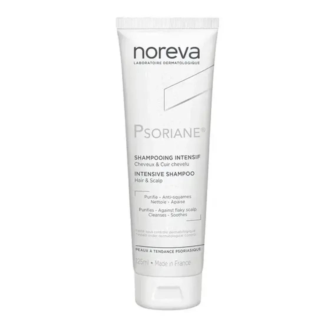 Шампунь для волос против сухой перхоти Noreva Psoriane Shampooing Quotidien 125 мл
