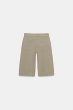 ДЖИНСОВЫЕ ШОРТЫ СО СРЕДНЕЙ ПОСАДКОЙ — ZW COLLECTION — ZARA