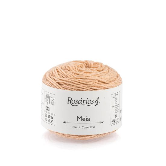 Пряжа ROSARIOS 4 Meia (70% меринос, 30% полиамид)