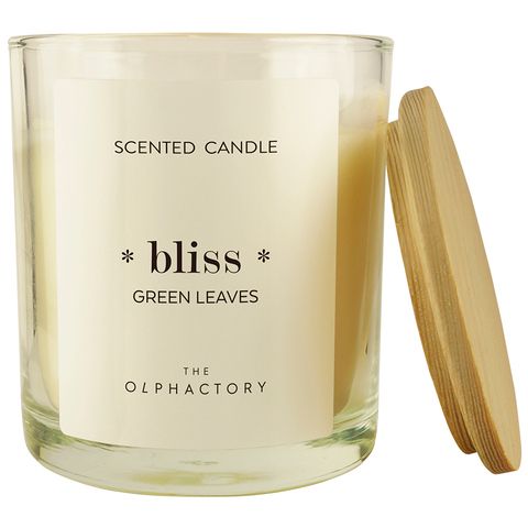 Свеча ароматическая the olphactory, bliss, green rhubarb, 40 ч