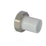 Штуцер PP-R комбинированный белый Дн 25х1" с накидной гайкой VALFEX 10135025