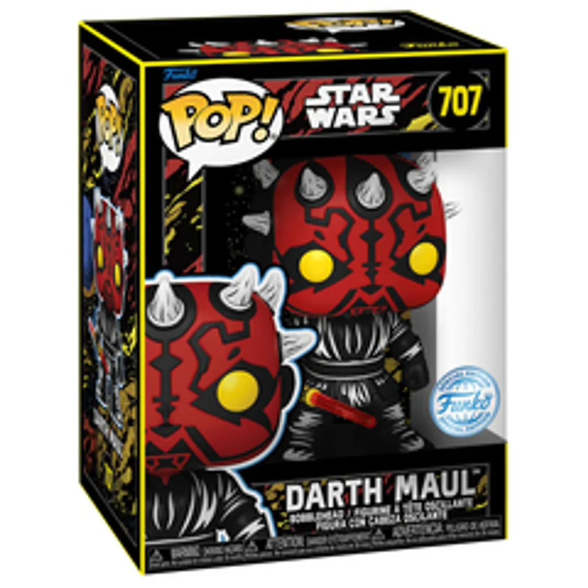 Funko POP! Star Wars: Darth Maul Retro Series (Exc) (707)