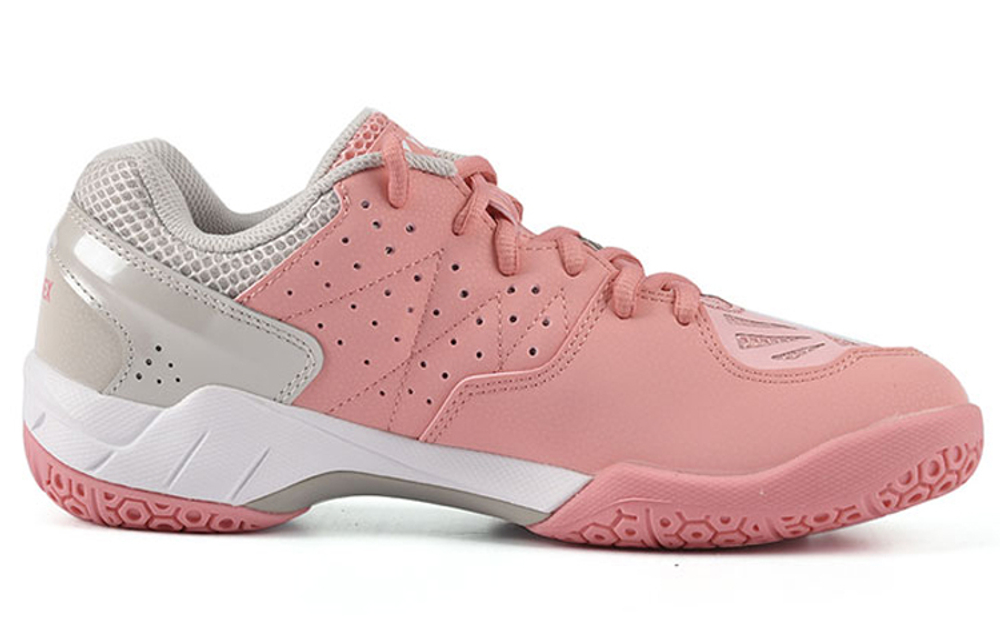 YONEX Power Cushion Textile, Synthetic Leather Light Rebound Low top Badminton Shoes Women"s Pink