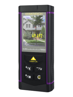 Лазерная рулетка Ermenrich PRO LR100, с камерой