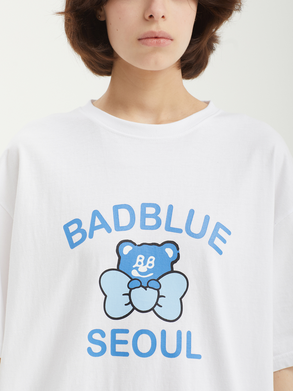 Женская Футболка Badbear Seoul White