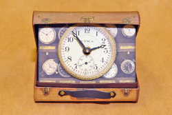 Часы настольные Timeworks Suitcase BCSC2S США