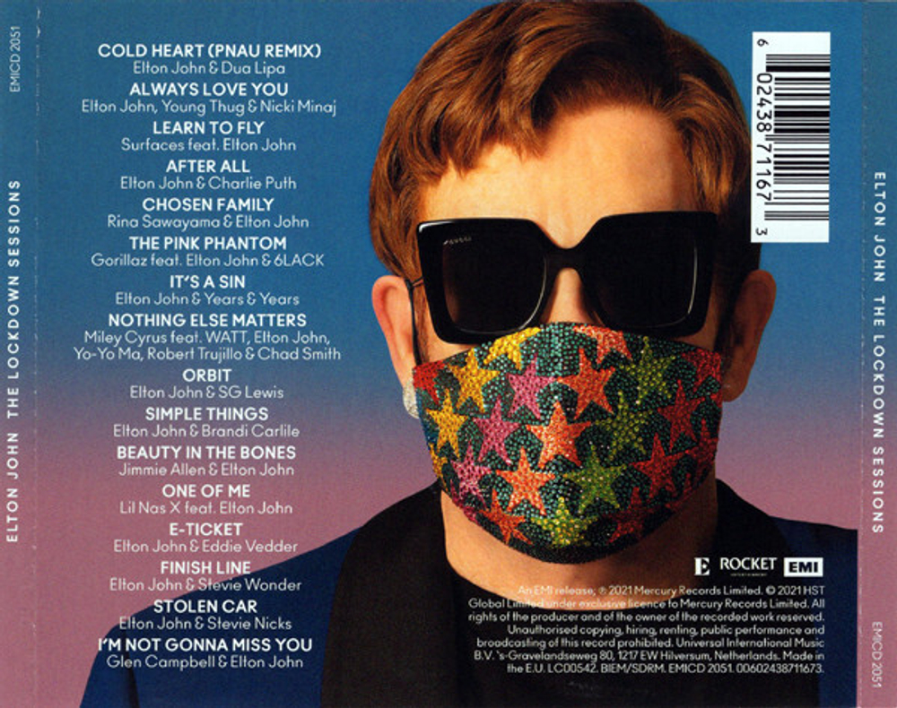 Elton John — The Lockdown Sessions (CD)