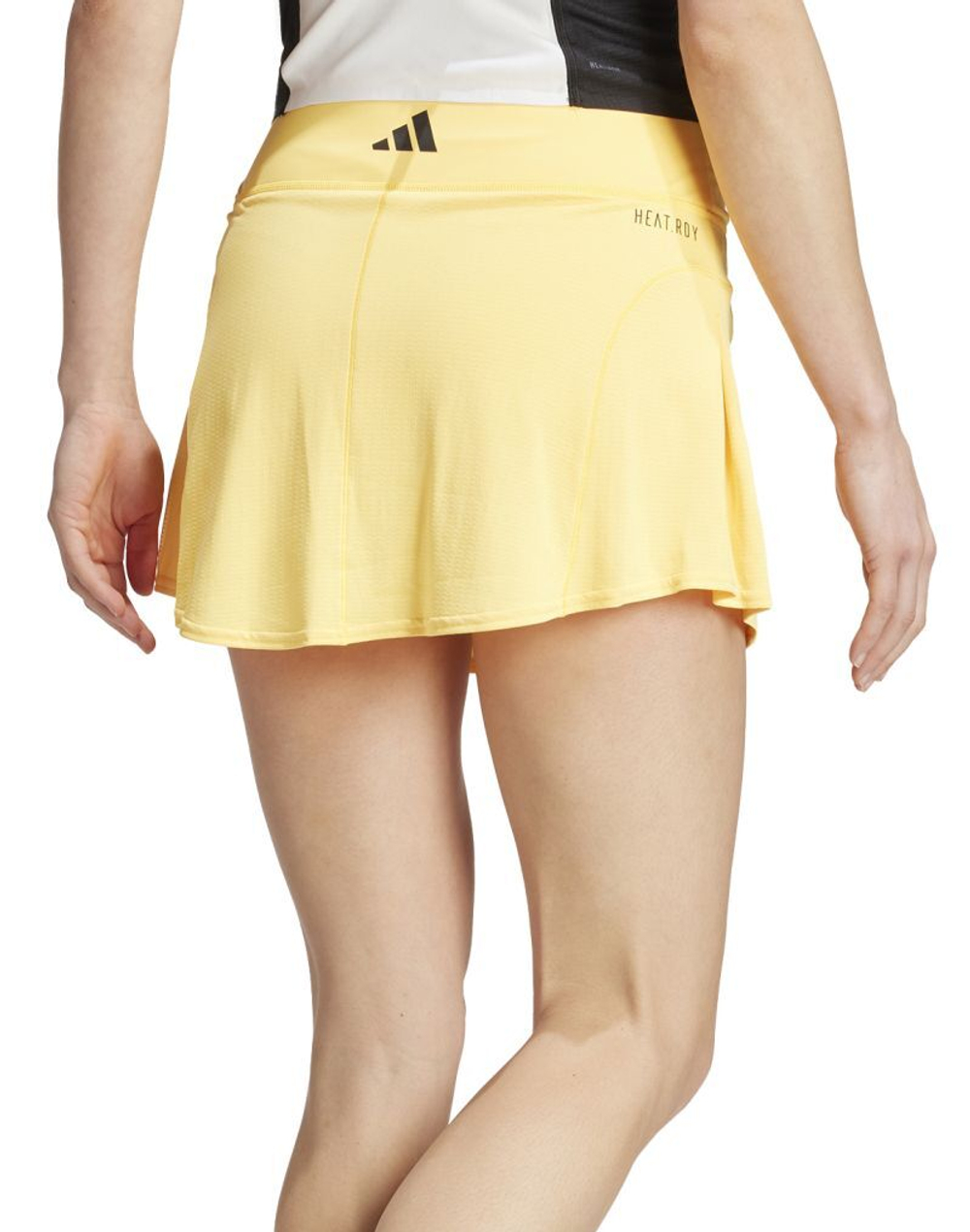 Теннисная юбка Adidas Tennis Match Skirt - желтый