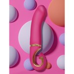 Gvibe Gjay Mini - Эргономичный вибратор из самого реалистичного материала, 19х3.5 см